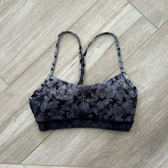 Lululemon Flow Y Nightfall Blossom Bra Size 6 - Picture 4 of 10